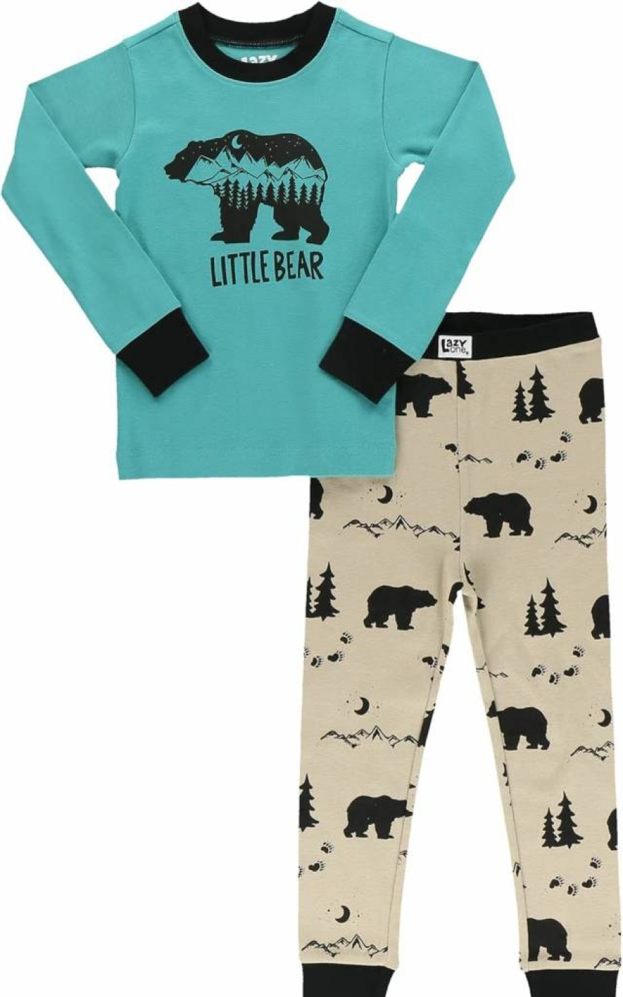 Lazy One Bear Family Matching Pajama Sets for Adults, Kids, Baby & Dog - Cozy Animal Print Sleepwear
