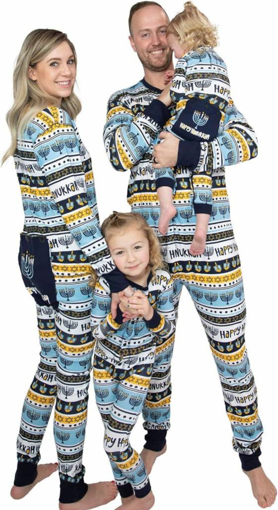 Lazy One Matching Christmas Pajamas Set for Dogs, Babies, Kids, Teens & Adults – Festive Family PJs