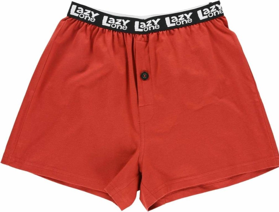 Lazy One Funny Animal Boxer Shorts for Men - Humorous Novelty Underwear & Gag Gift