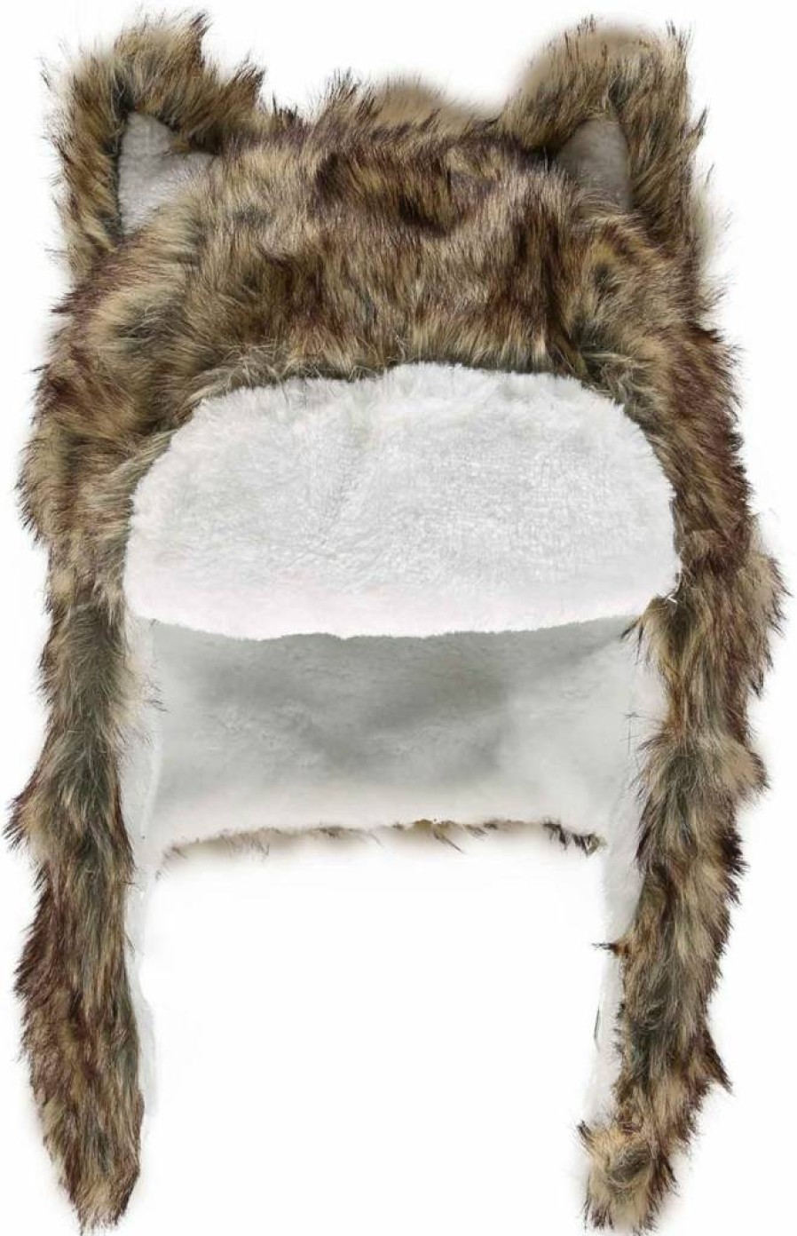 Lazy One Animal Ear Critter Cap for Winter - Warm, Cozy Hat with Ear Covers for Kids & Adults, Fun Cold-Weather Accessory