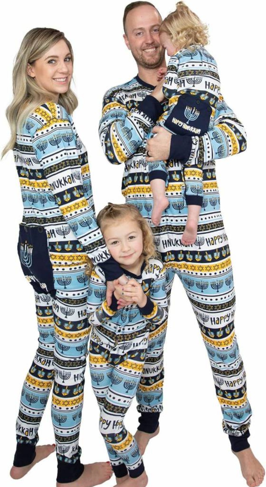Lazy One Matching Christmas Pajamas Set for Dogs, Babies, Kids, Teens & Adults – Festive Family & Pet PJs