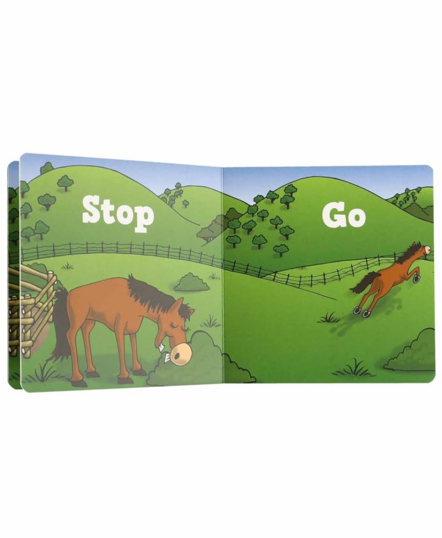 Horse's Book of Opposites: Interactive Learning Board Book for Toddlers – Fun & Educational