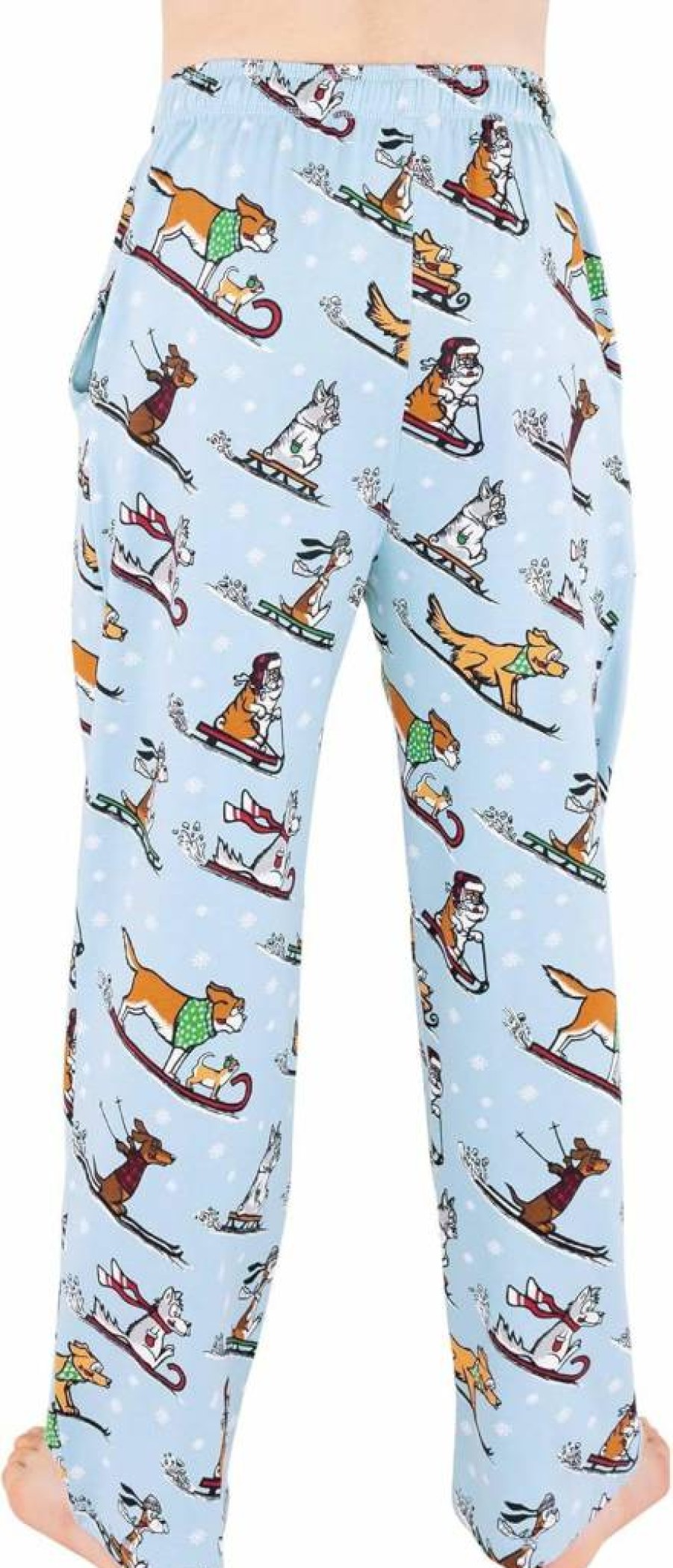 Lazy One Men's Funny Bear & Bigfoot Lounge Pajama Pants - Humorous Sleepwear & Comfortable Separate Bottoms