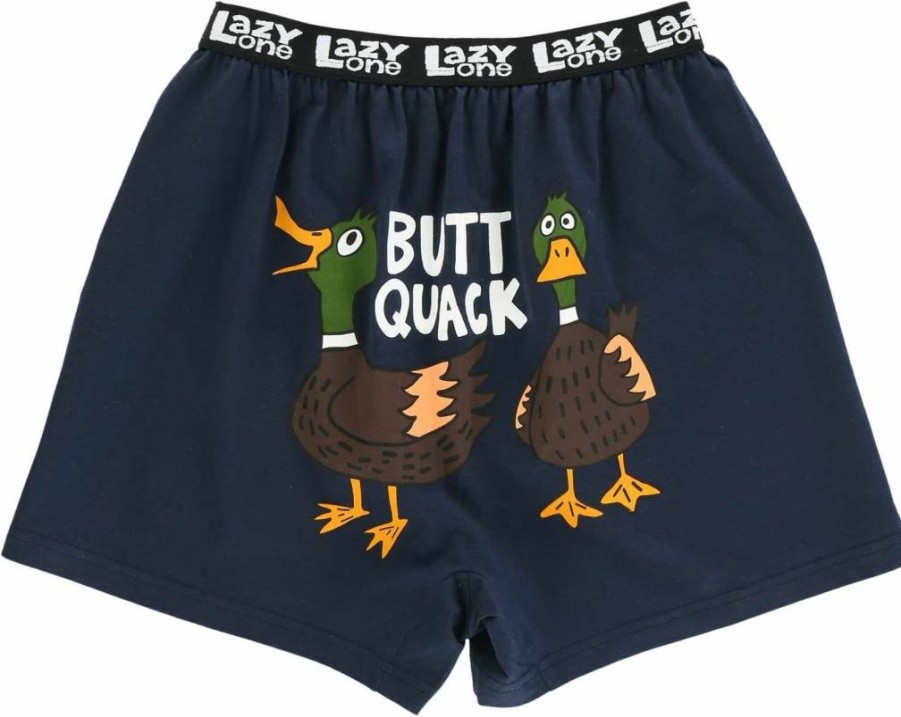Lazy One Funny Animal Boxer Shorts for Kids - Humorous Underwear & Gag Gift for Boys