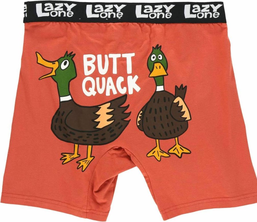 Lazy One Novelty Boxer Briefs - Fun Printed Underwear for Men, Unique Gag Gift Idea for Birthdays & Holidays