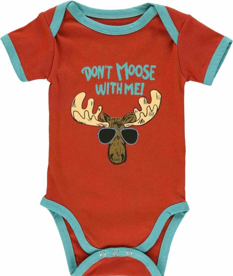 Lazy One Unisex Baby Bodysuit with Adorable Animal Prints - Soft Cotton Onesies for Infants 6-18 Months
