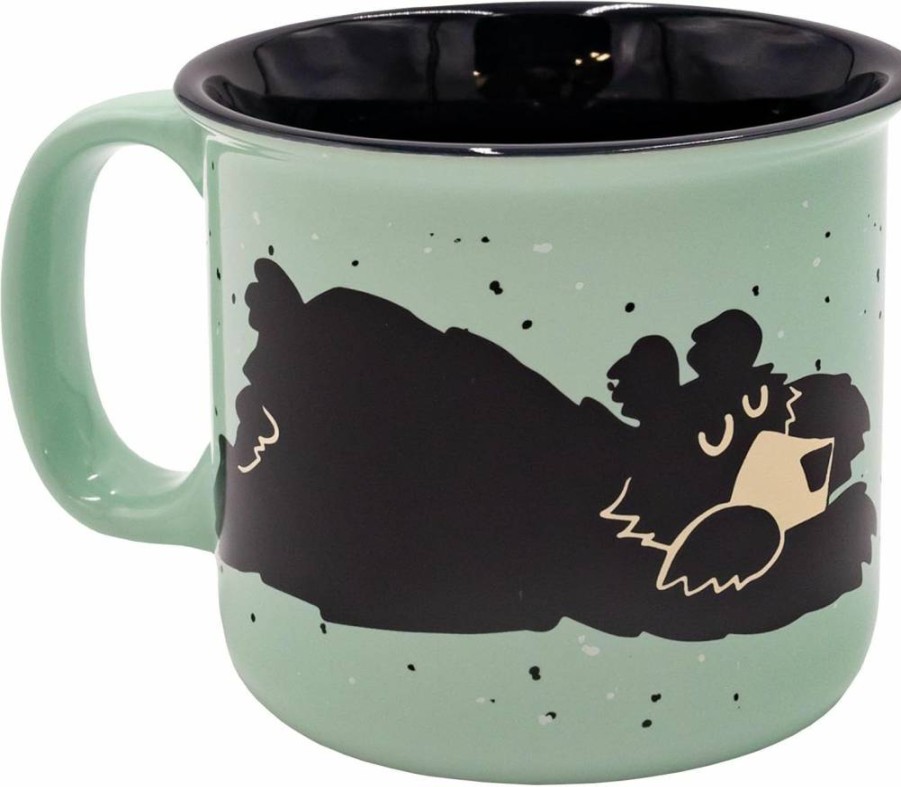 Lazy One Funny Cat Mom Mug - Novelty Coffee Cup Gift for Family, Friends, Coworkers