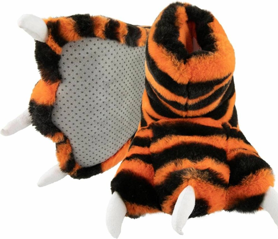 Lazy One Animal Paw Slippers for Kids & Adults - Cozy Furry Costume Slippers for Fun & Comfort