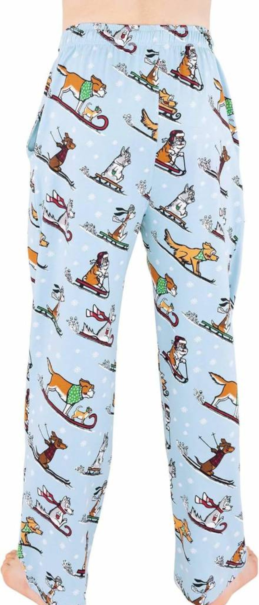 Lazy One Men's Funny Bear & Bigfoot Lounge Pajama Pants - Humorous Sleepwear & Comfortable Separate Bottoms