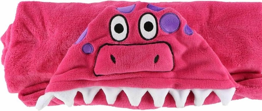 Lazy One Unicorn Hooded Blanket for Kids - Soft Wearable Animal Blanket with Hood